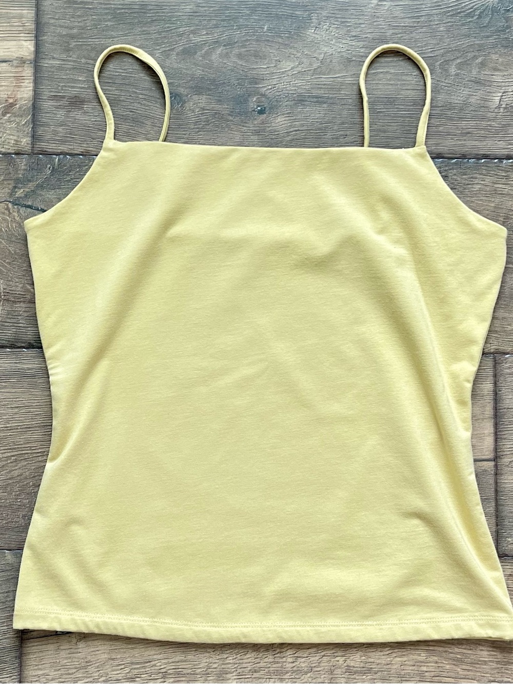 Banana Republic Pale Yellow Spaghetti Strap Camisole